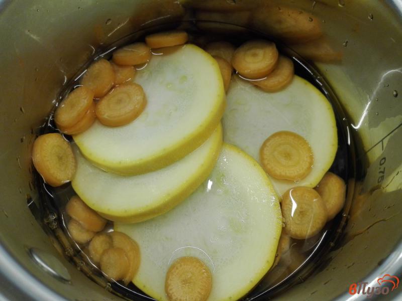 Фото приготовление рецепта: Крем-суп из кабачка с укропом шаг №3