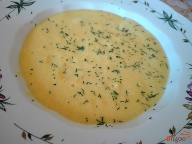 Фото приготовление рецепта: Крем-суп из кабачка с укропом шаг №6