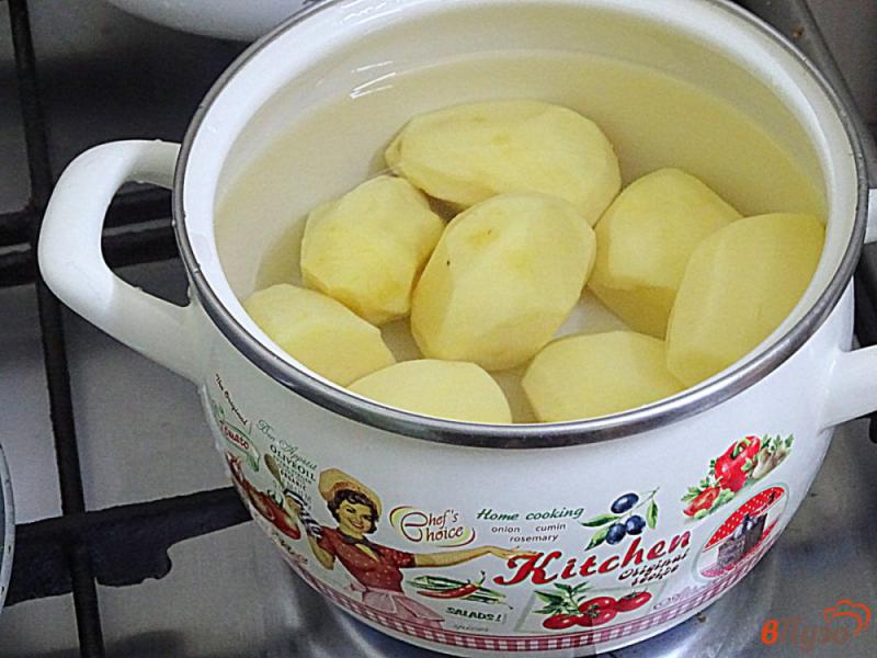 Фото приготовление рецепта: Картофель давленый запеченный в духовке шаг №1