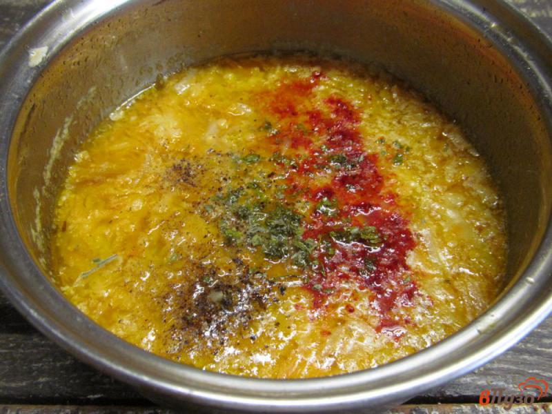 Фото приготовление рецепта: Турецкий чечевичный суп шаг №4