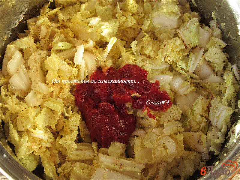 Фото приготовление рецепта: Кимчи из пекинской капусты шаг №3