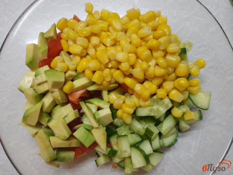 Фото приготовление рецепта: Хрустящий салат с беконом и кукурузой шаг №3