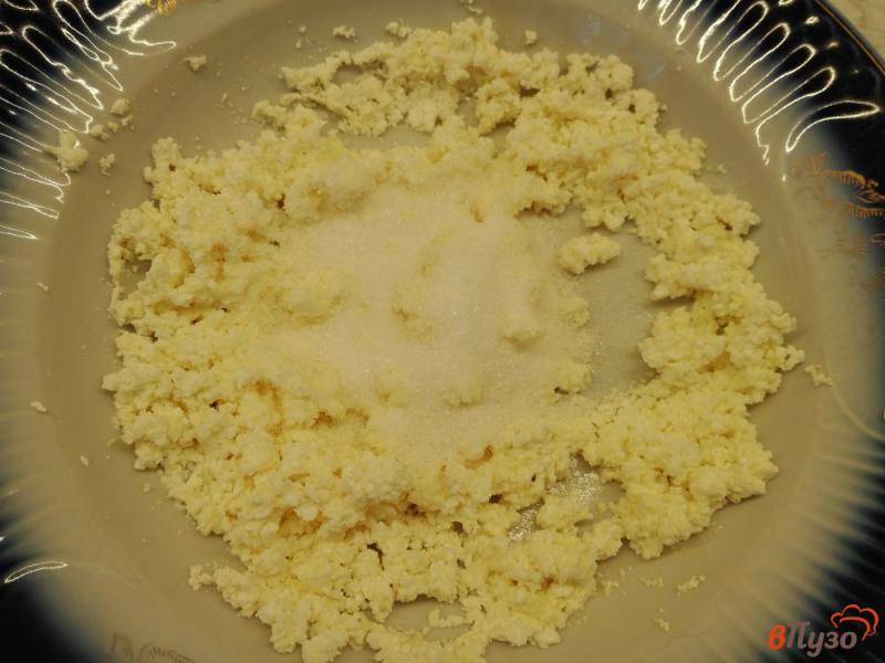 Фото приготовление рецепта: Сырники с маком на рисовой муке шаг №2