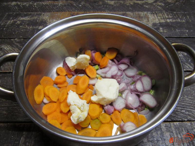 Фото приготовление рецепта: Овощной суп со сливками шаг №1