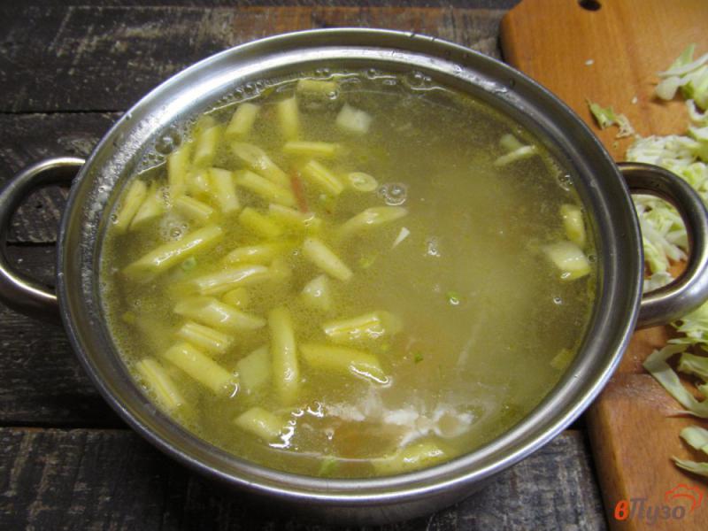Фото приготовление рецепта: Овощной суп со сливками шаг №5