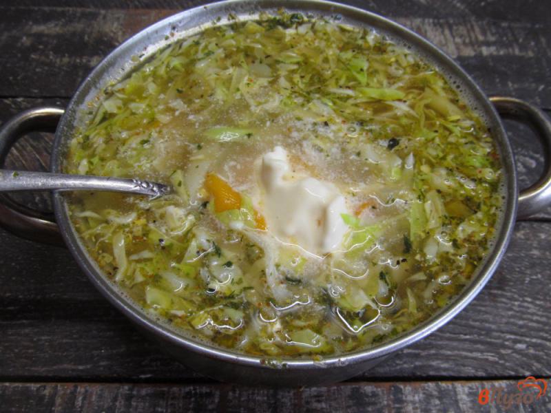 Фото приготовление рецепта: Овощной суп со сливками шаг №7