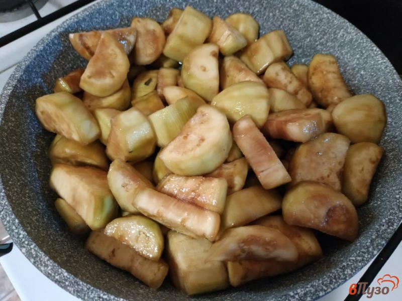 Фото приготовление рецепта: Овощное рагу на сковороде шаг №4