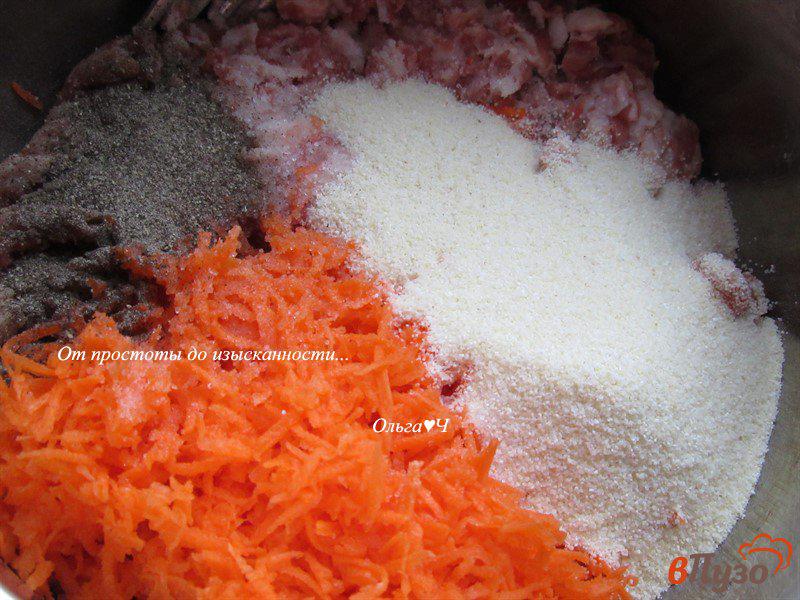 Фото приготовление рецепта: Котлеты из свинины с морковью и луком шаг №1