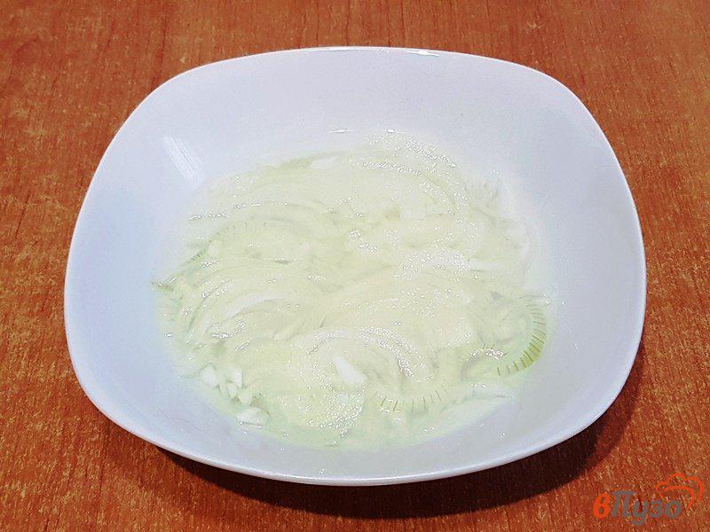 Фото приготовление рецепта: Салат из пекинки шаг №3