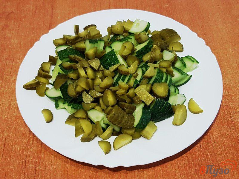 Фото приготовление рецепта: Салат из пекинки шаг №5