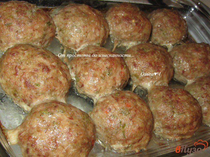 Фото приготовление рецепта: Котлеты из свинины и говядины, запеченные в духовке шаг №3