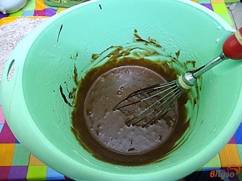 Фото приготовление рецепта: Шоколадное печенье  *Трещинки* шаг №4