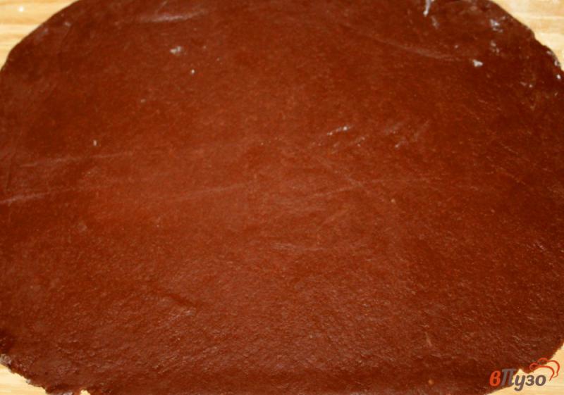 Фото приготовление рецепта: Шоколадные пирожные «Медовики» шаг №4