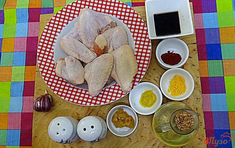 Фото приготовление рецепта: Куриные крылышки в духовке шаг №1