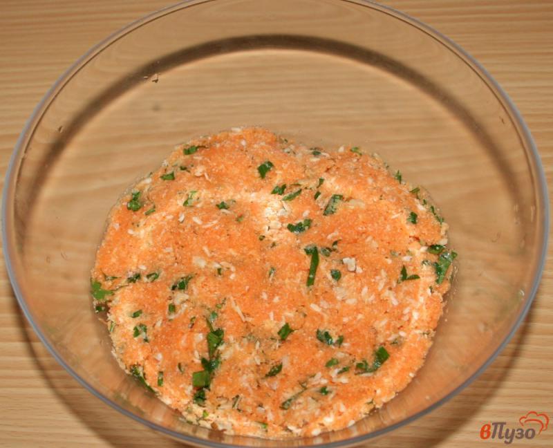 Фото приготовление рецепта: Морковные крокеты шаг №5