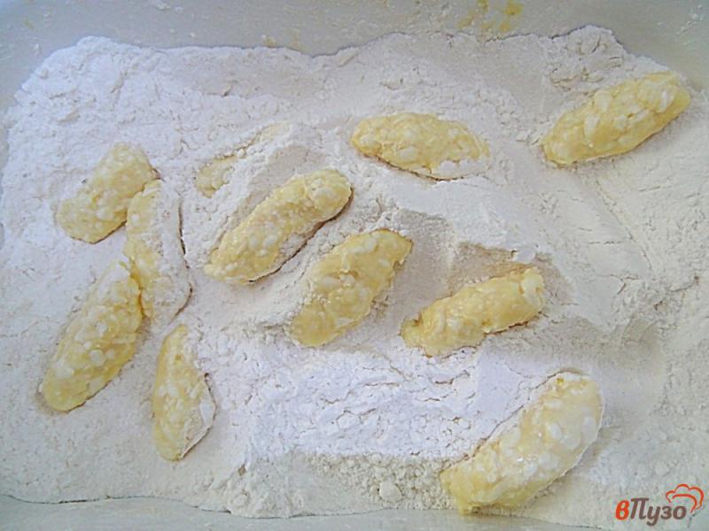 Фото приготовление рецепта: Сырные галушки шаг №4