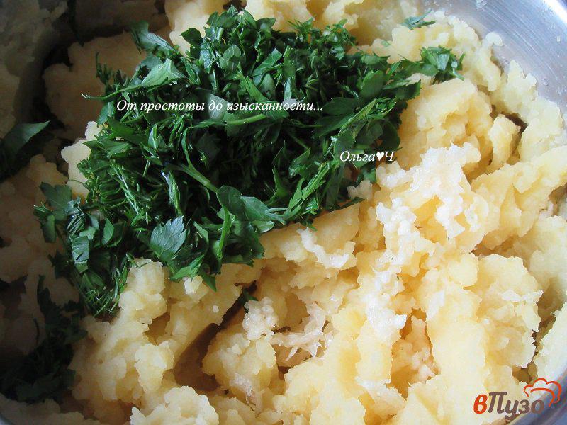 Фото приготовление рецепта: Рулет из лаваша с картофелем и зеленью шаг №1