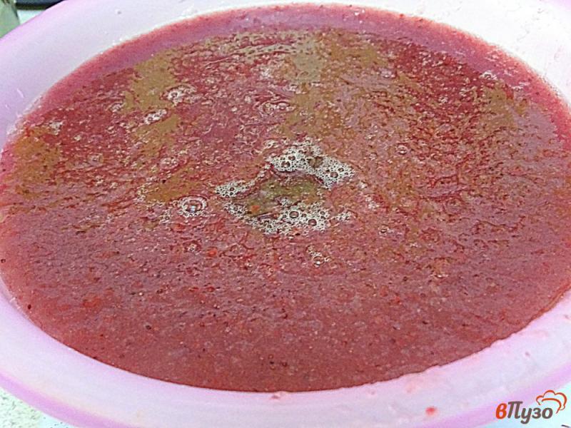 Фото приготовление рецепта: Мусс фруктово-ягодный на манке шаг №5