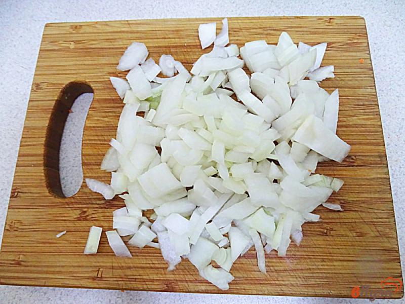 Фото приготовление рецепта: Борщ с фасолью на телятине шаг №4