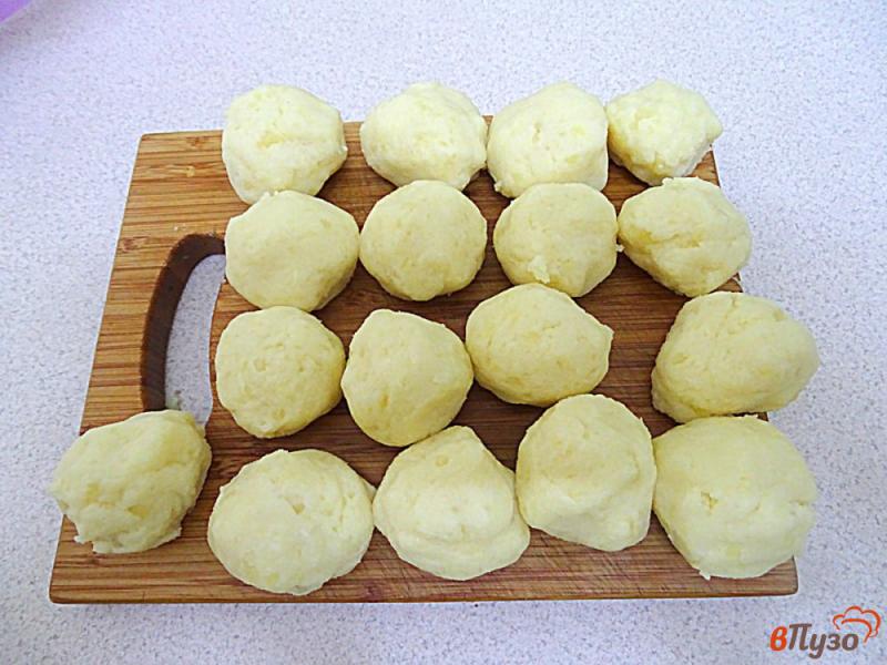 Фото приготовление рецепта: Картофельныен зразы без яиц,  с мясом шаг №5