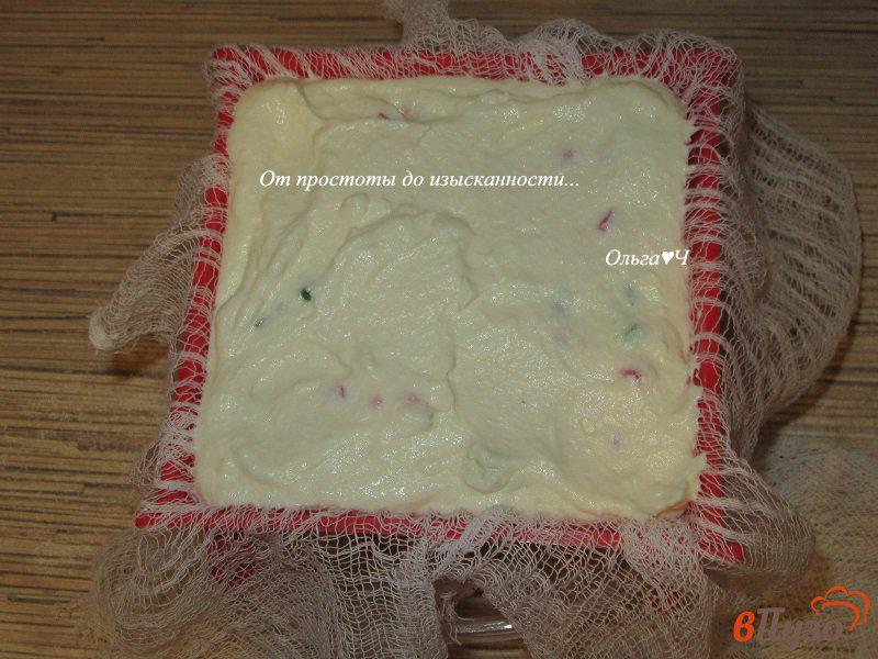 Фото приготовление рецепта: Творожная пасха из молока «Нежность» шаг №8