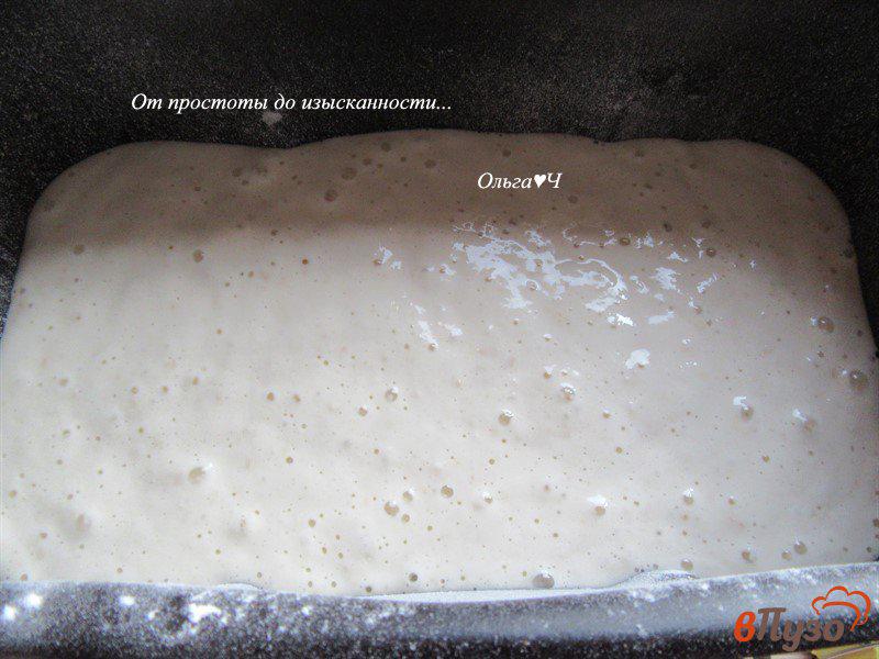 Фото приготовление рецепта: Сметанный хлеб на сыворотке шаг №3