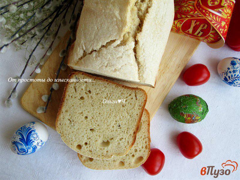 Фото приготовление рецепта: Сметанный хлеб на сыворотке шаг №5