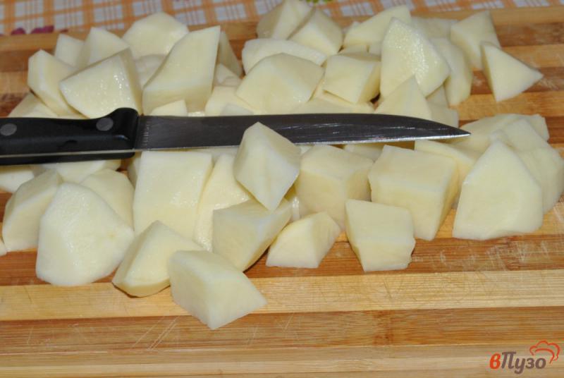 Фото приготовление рецепта: Картофель тушенный с лесными грибами шаг №1
