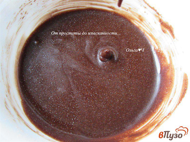 Фото приготовление рецепта: Шоколадная глазурь шаг №4