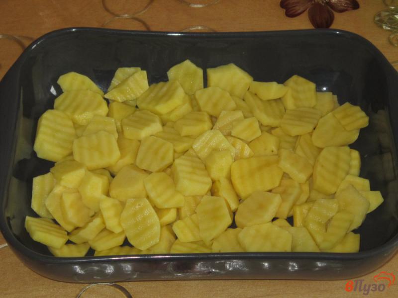 Фото приготовление рецепта: Горбуша запеченная с овощами в духовке шаг №1