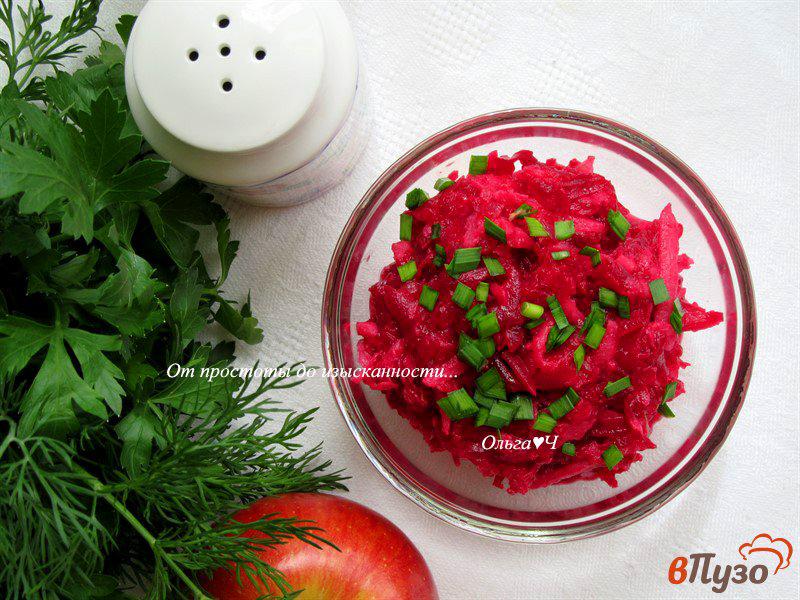 Фото приготовление рецепта: Салат из свеклы по-венгерски шаг №4