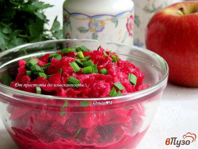 Фото приготовление рецепта: Салат из свеклы по-венгерски шаг №5