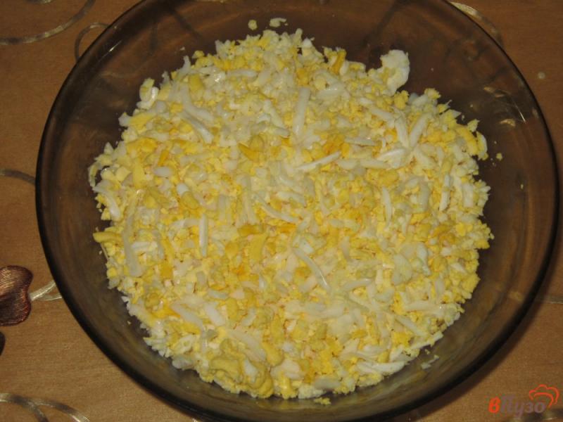 Фото приготовление рецепта: Ачма из лаваша с яйцом и сыром шаг №6