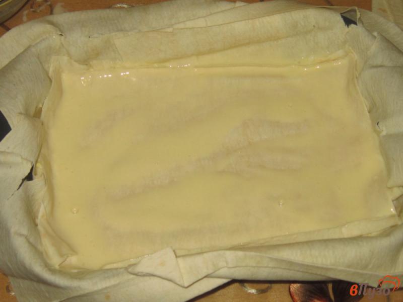 Фото приготовление рецепта: Ачма из лаваша с яйцом и сыром шаг №10