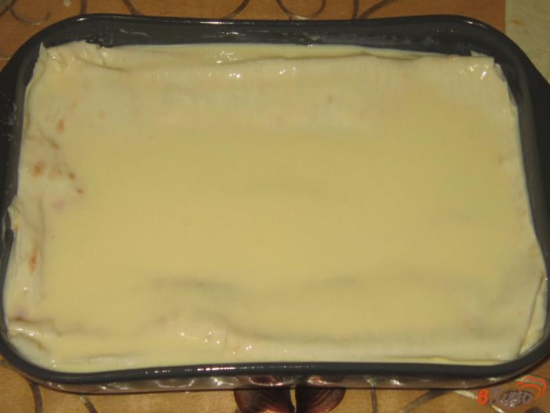Фото приготовление рецепта: Ачма из лаваша с яйцом и сыром шаг №14