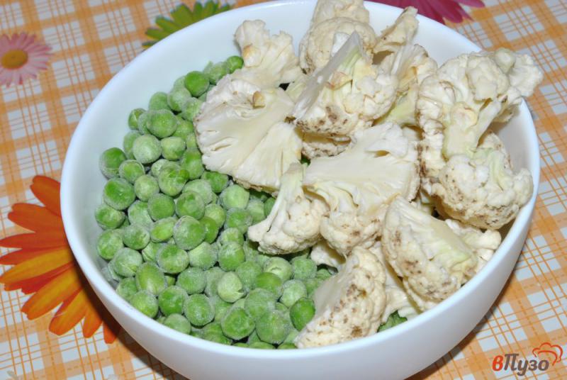 Фото приготовление рецепта: Суп-пюре из овощей с курицей шаг №6
