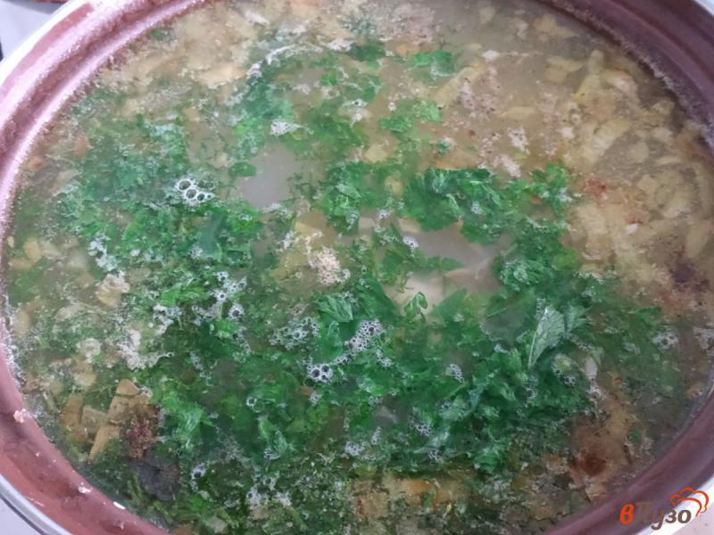 Фото приготовление рецепта: Суп с сардиной и хеком шаг №5