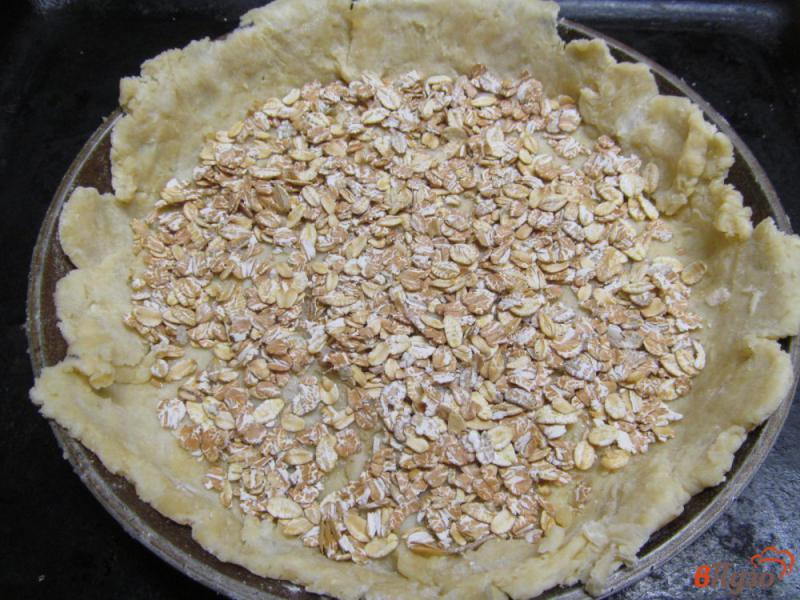 Фото приготовление рецепта: Пирог с абрикосовой начинкой шаг №11