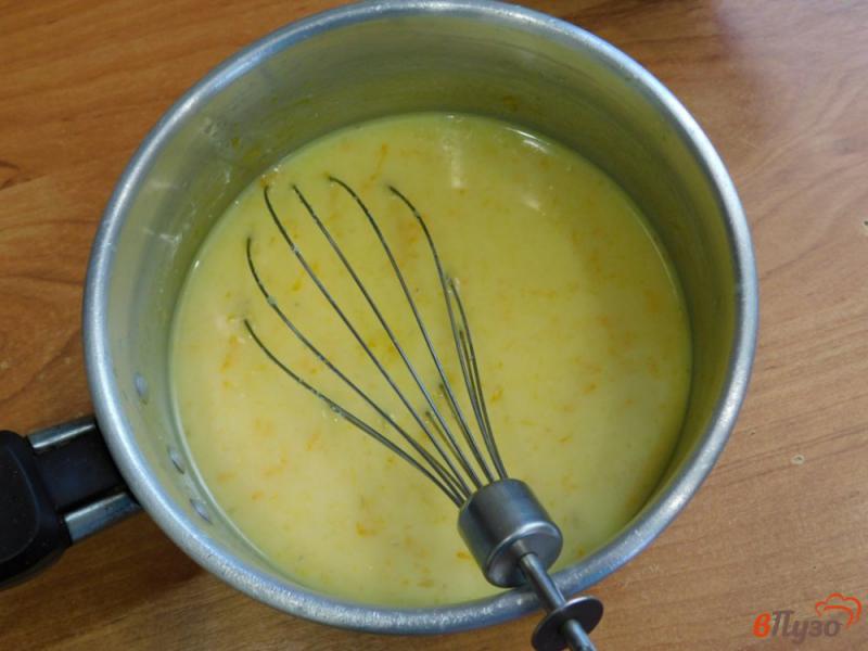 Фото приготовление рецепта: Апельсиновый курд для прослойки тортов шаг №3