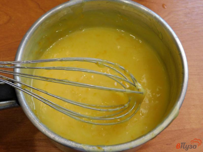 Фото приготовление рецепта: Апельсиновый курд для прослойки тортов шаг №5