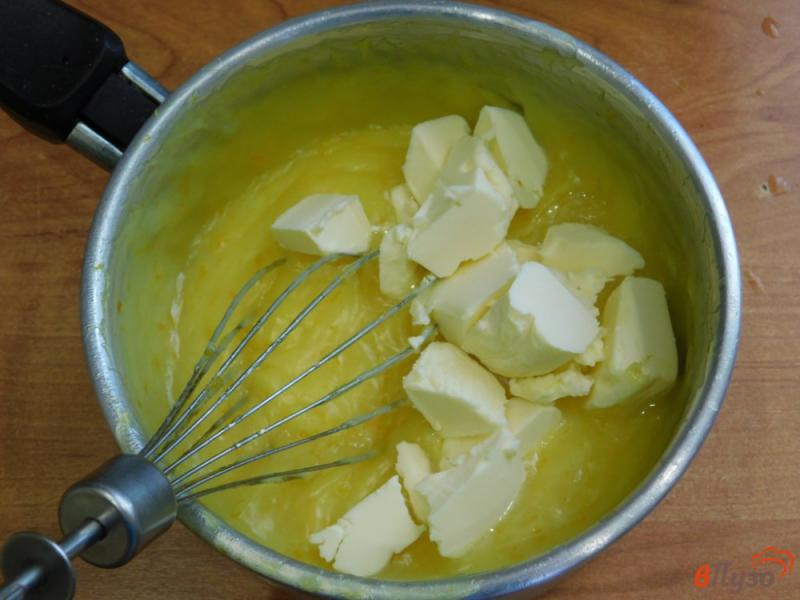 Фото приготовление рецепта: Апельсиновый курд для прослойки тортов шаг №6