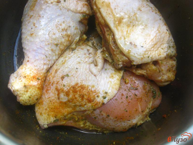 Фото приготовление рецепта: Курица на мангале шаг №1