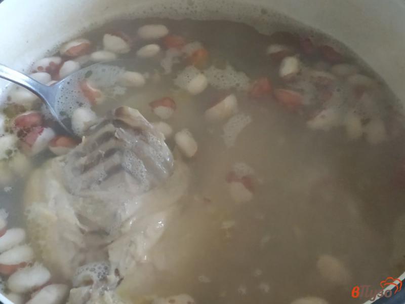 Фото приготовление рецепта: Фасолевый суп шаг №3