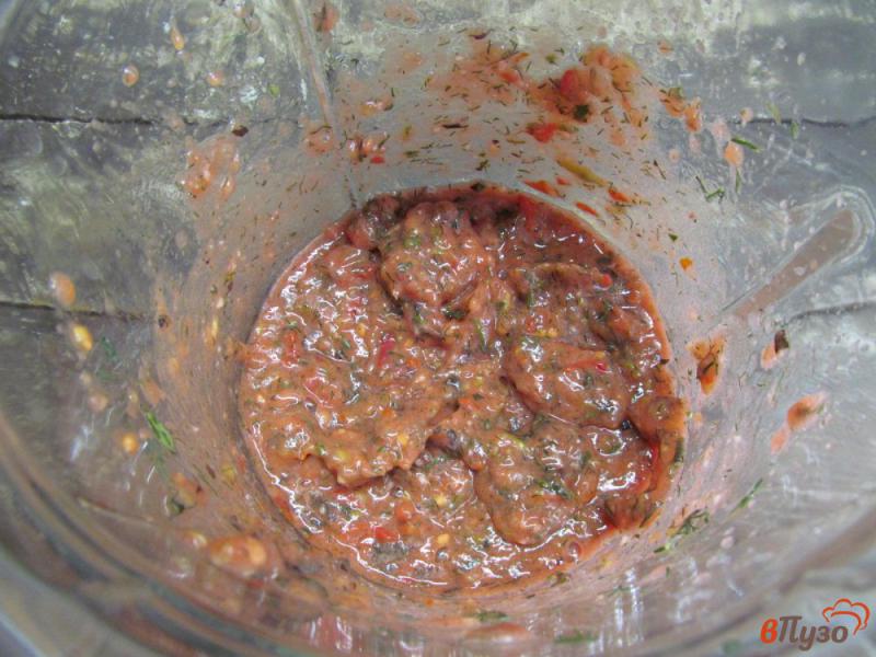 Фото приготовление рецепта: Баклажаны с помидорами шаг №5