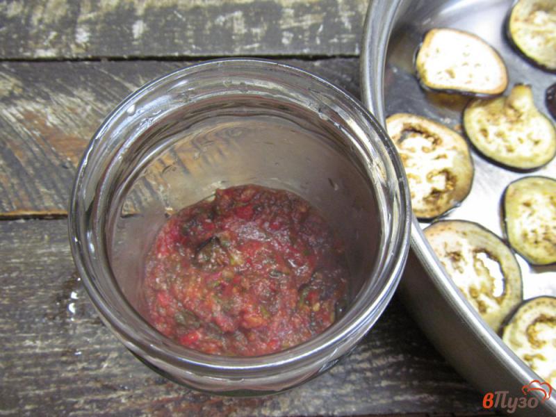 Фото приготовление рецепта: Баклажаны с помидорами шаг №8