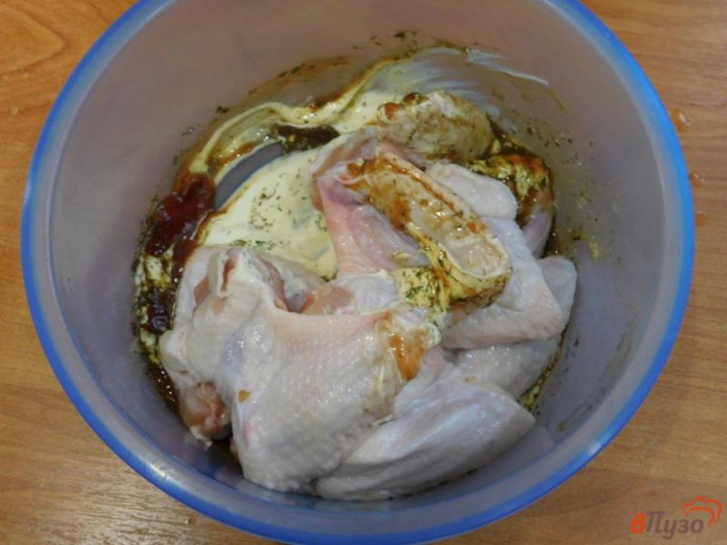 Фото приготовление рецепта: Куриные крылышки из духовки шаг №3