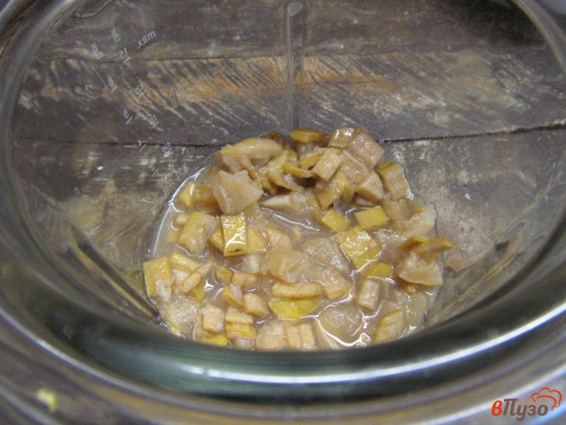 Фото приготовление рецепта: Варенье из банановой кожуры с яблоком шаг №5