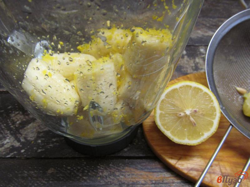Фото приготовление рецепта: Бананово-лимонный сорбет шаг №3