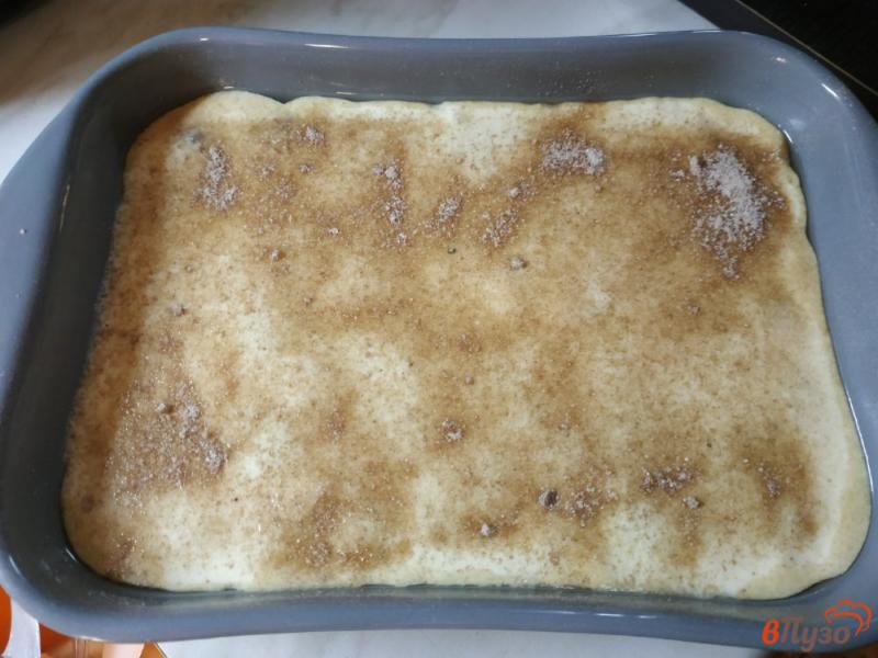 Фото приготовление рецепта: Безглютеновый ежевичный пирог шаг №10