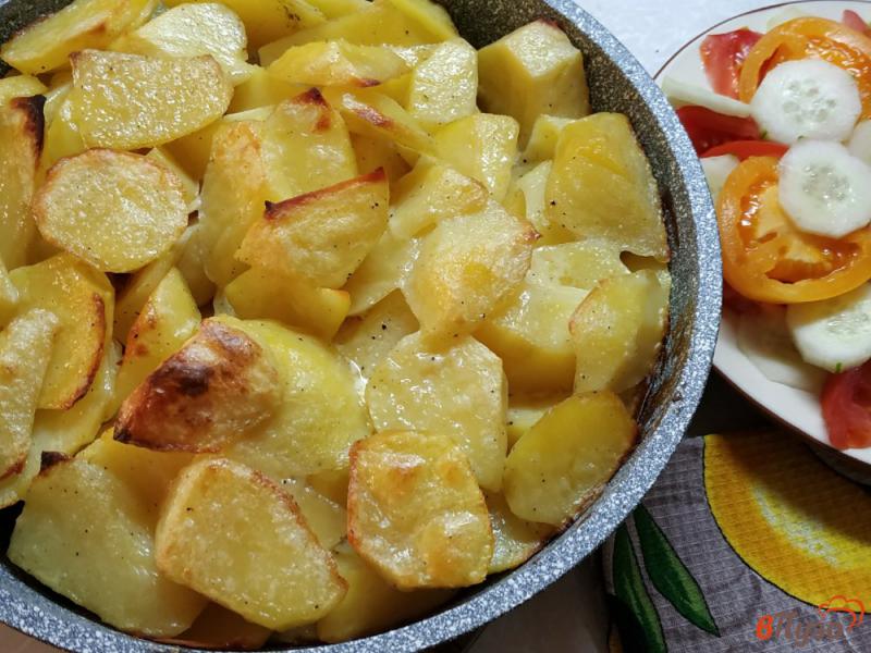 Фото приготовление рецепта: Запеканка из картофеля со свининой шаг №5